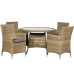 Wentworth Carver Dining Set - 4 Seater